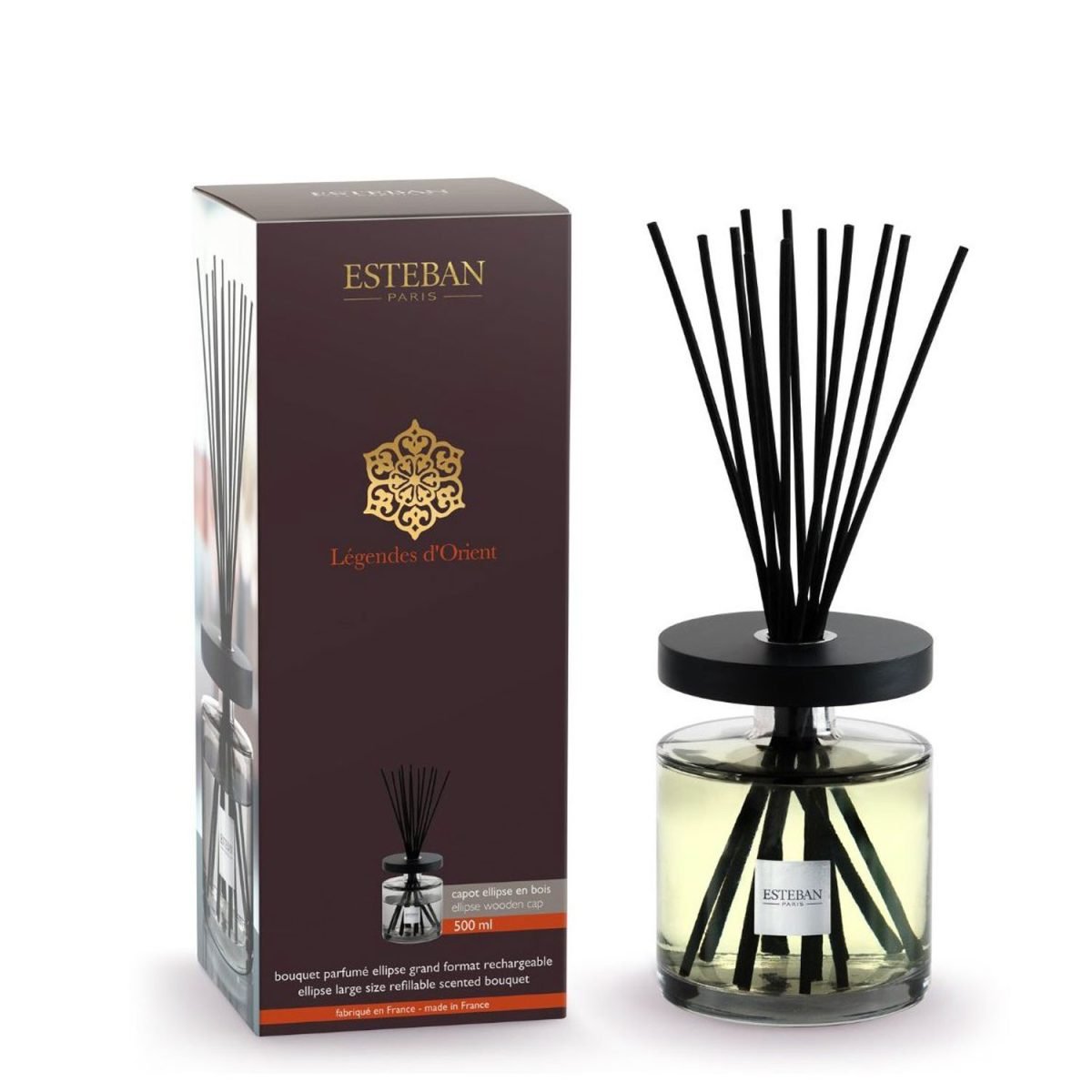 BOUQUET PARFUMEE ELLIPSE RECHARGEABLE 500ML LEGENDES D'ORIENT