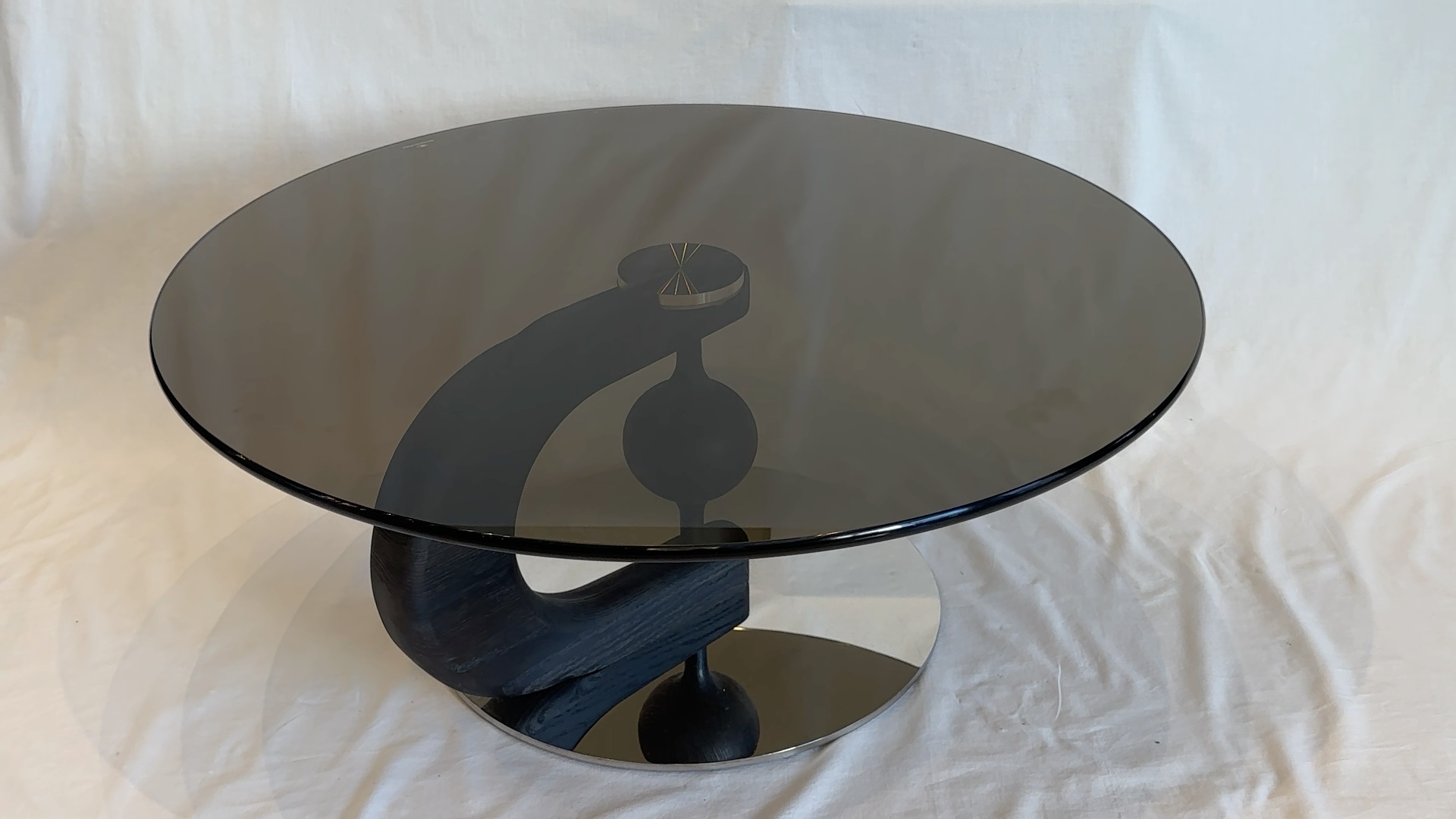 Table basse en verre