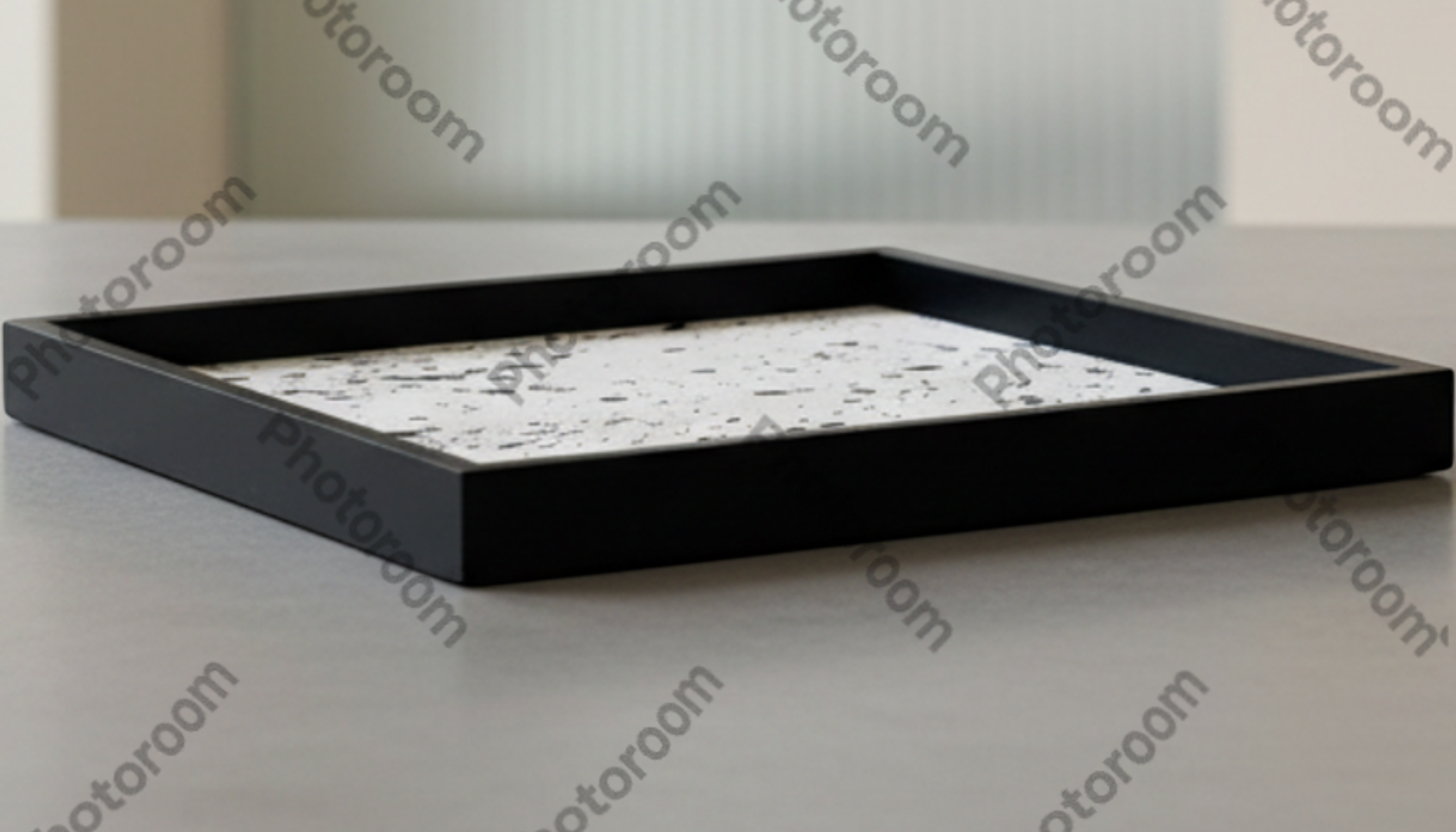 Plateau carré en bois