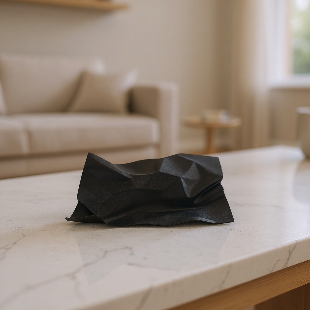 Vide-poche noir