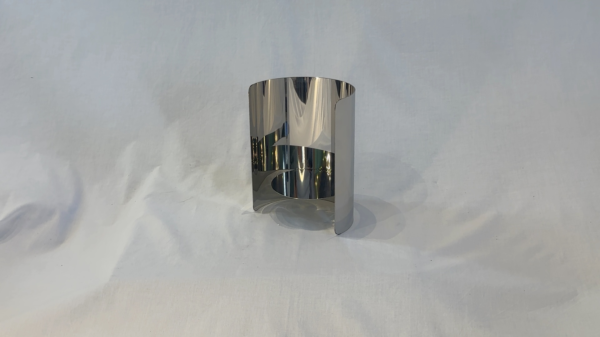 Bougeoir en inox - Grande taille