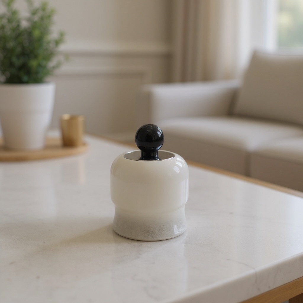 Mini boîte de rangement en marbre