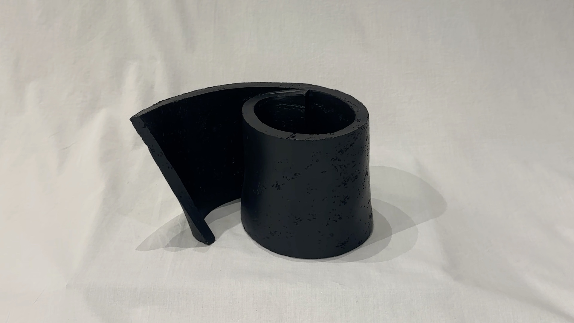 Sculpture en résine - Noir