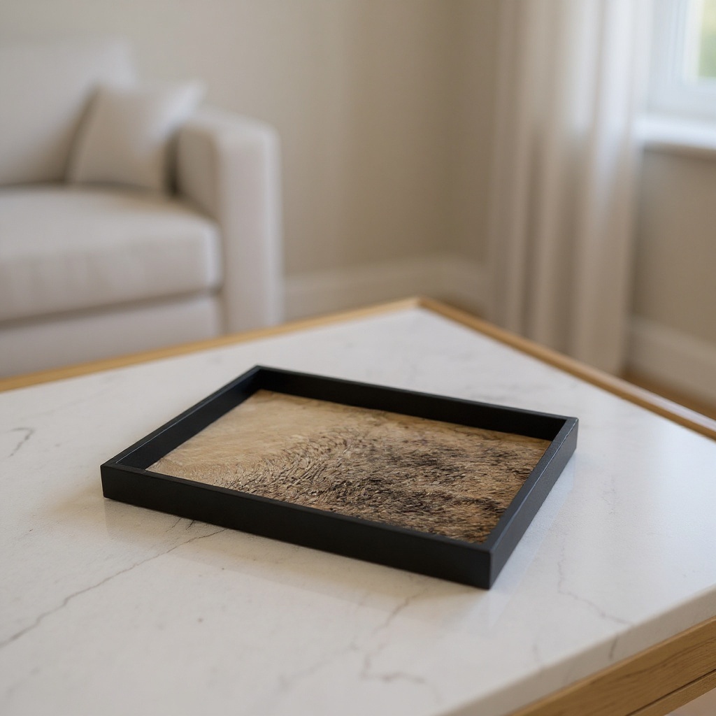 Plateau en crin de cheval