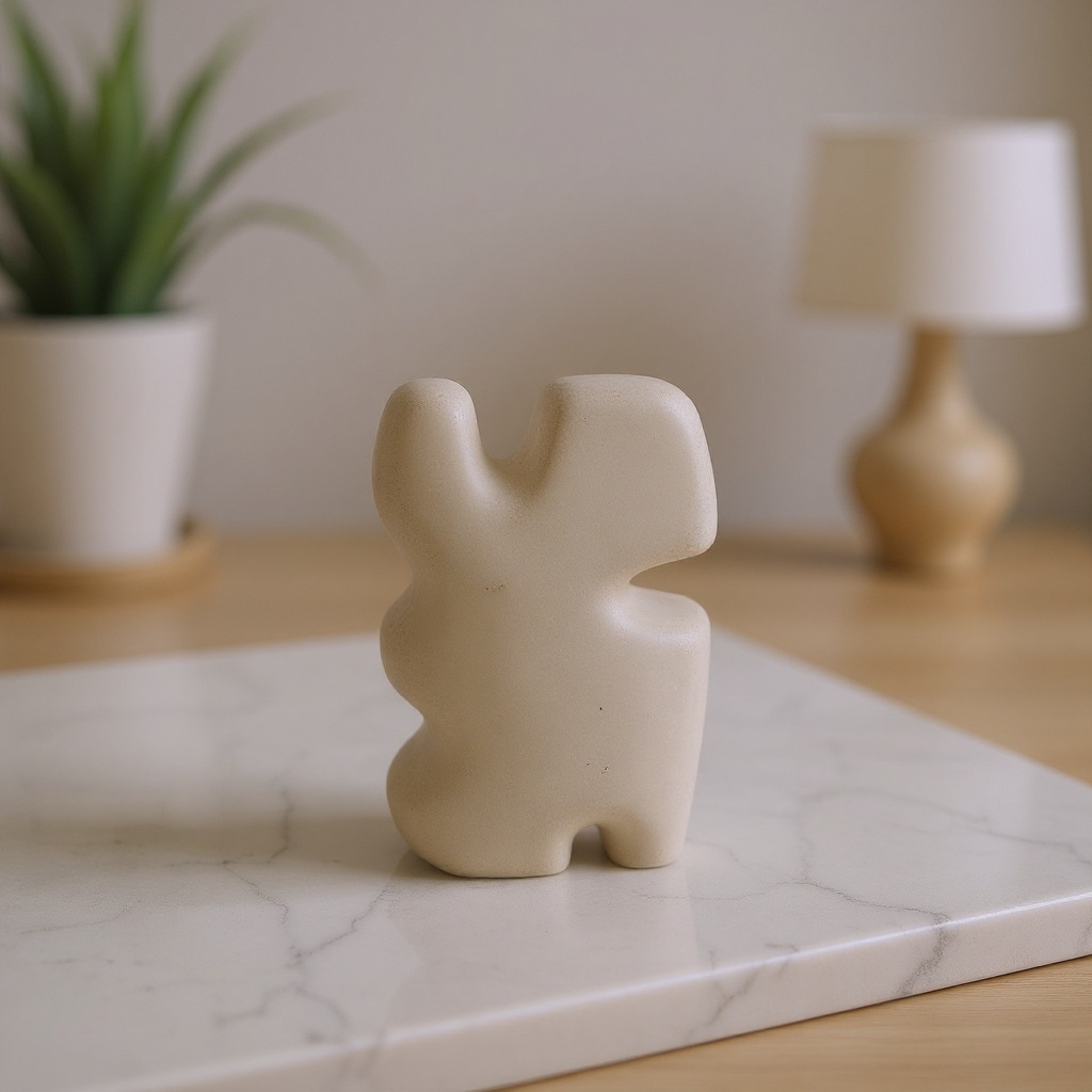 Sculpture blanche - Petite taille