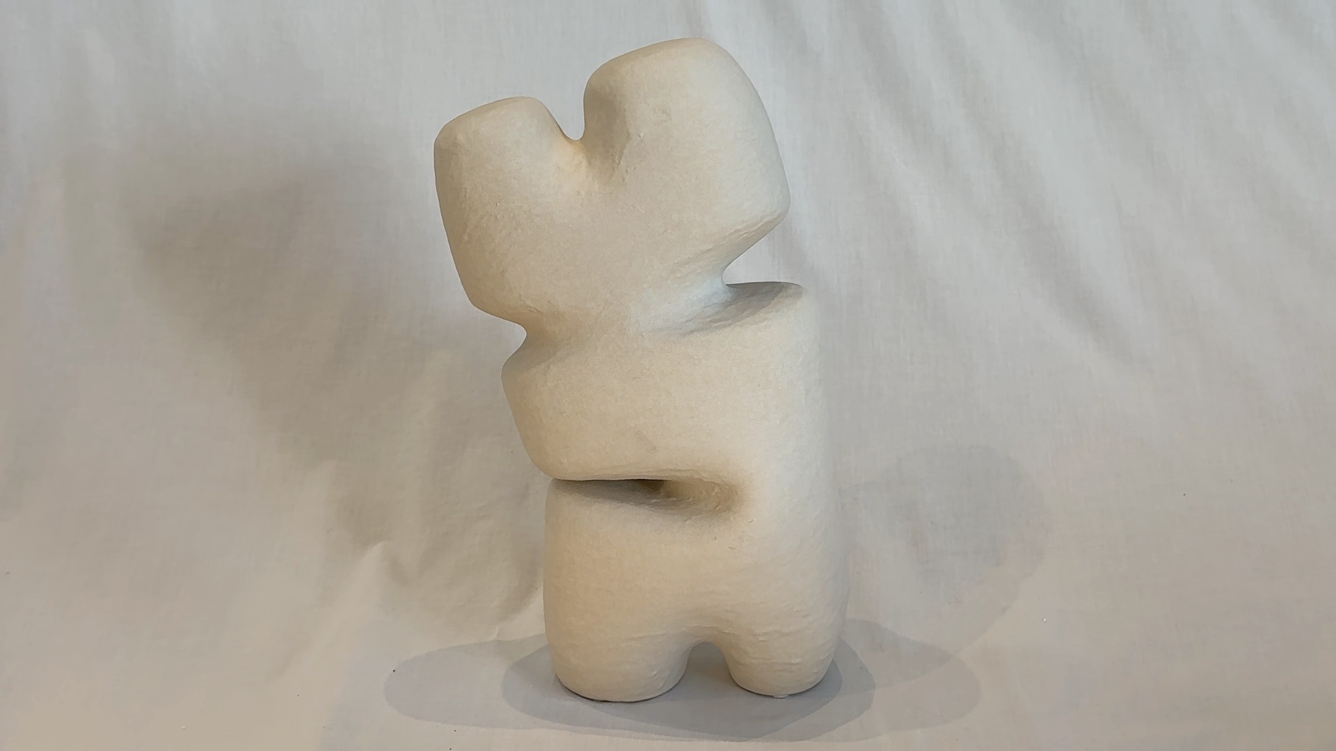 Sculpture blanche - Grande taille