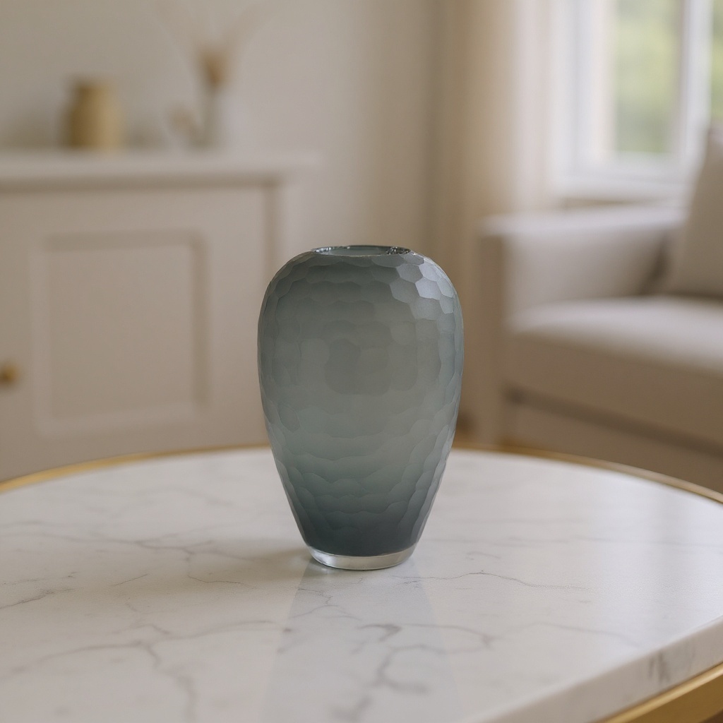 Vase en verre fumé - Petit modèle