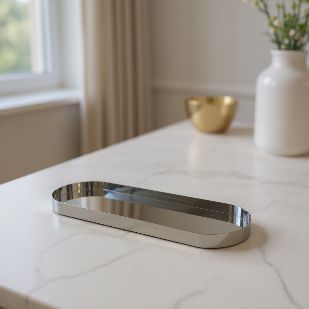 Plateau en acier inoxydable