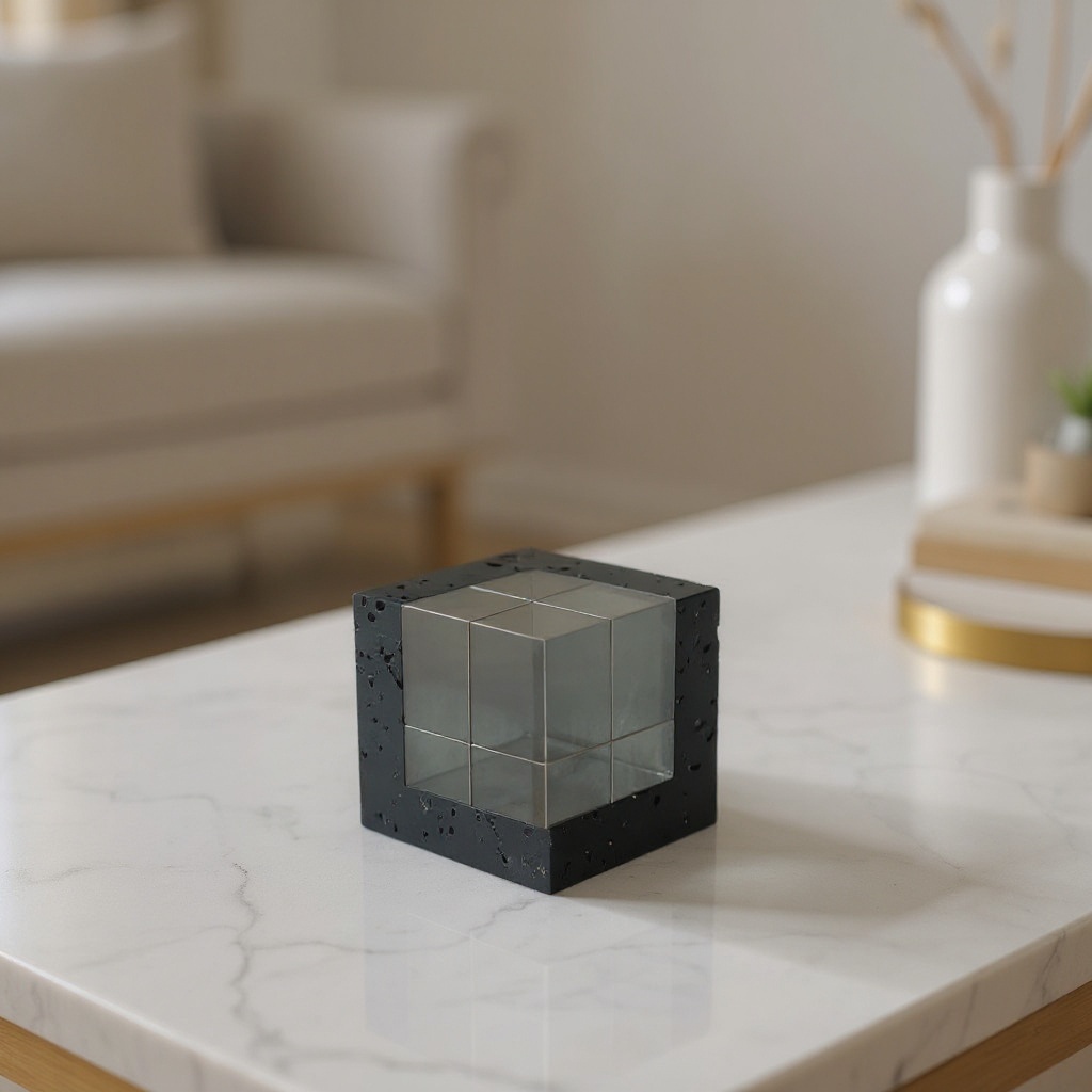 Boîte décorative noire - Grand format