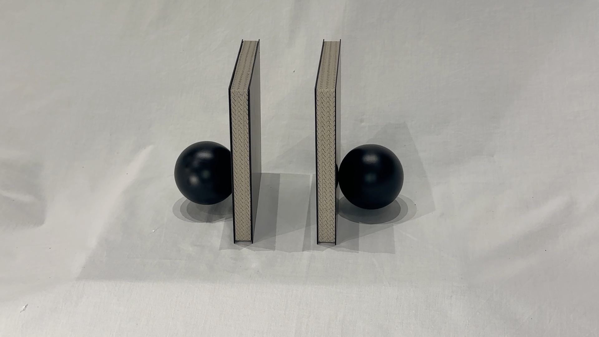 Serre-livres en métal - Boule