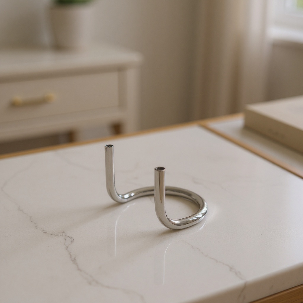 Bougeoir deux bougies en inox