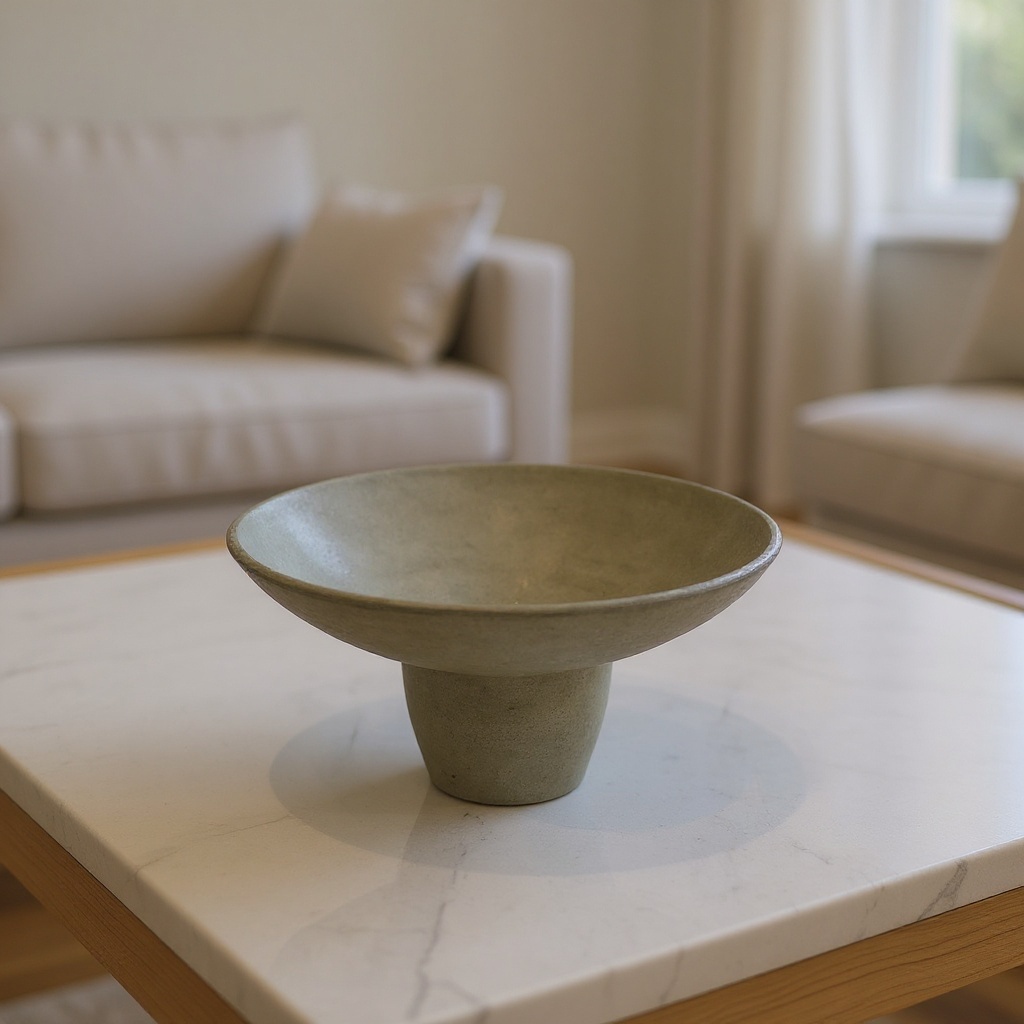 Plateau sur pied - Vert