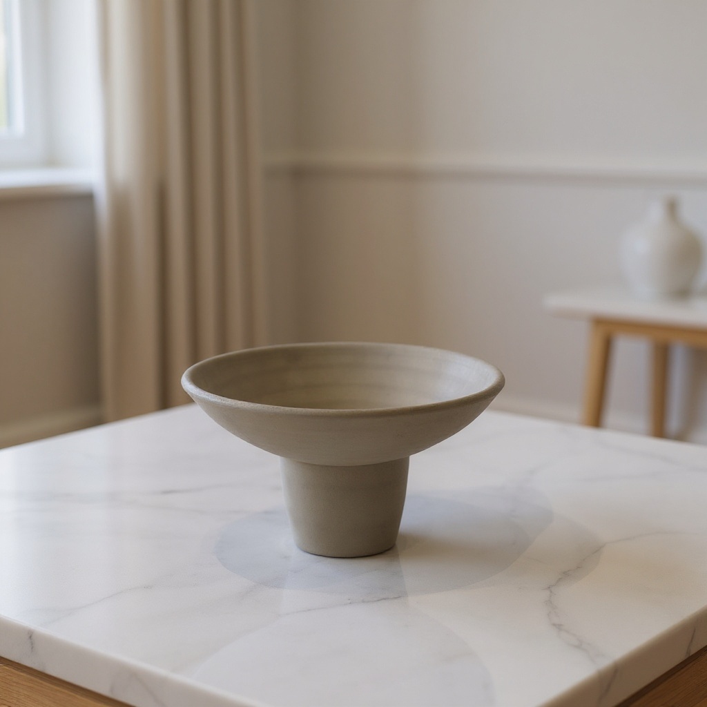 Plateau sur pied - Gris