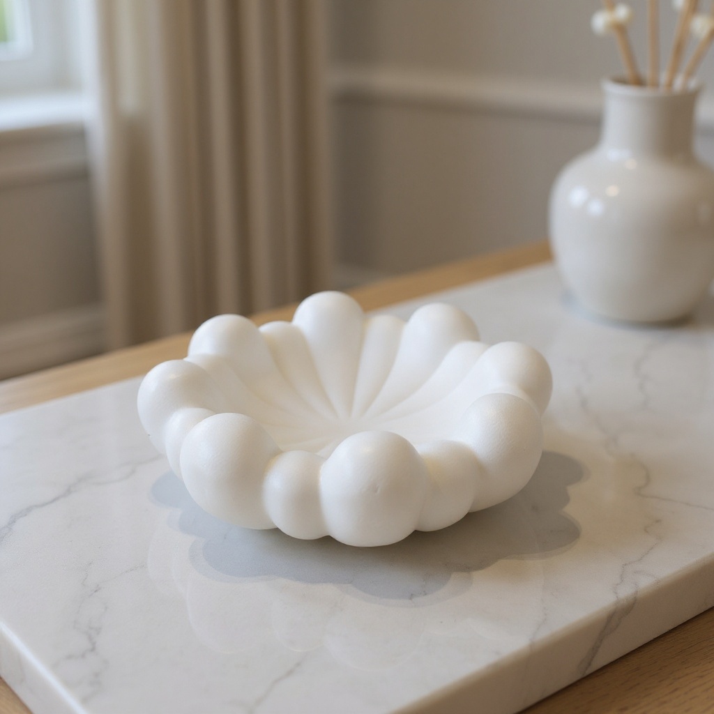 Plateau à fruits - Blanc