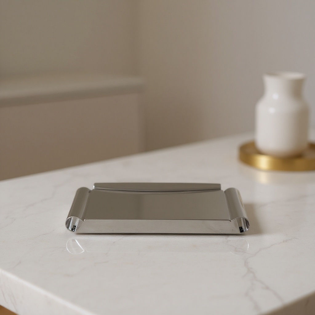 Plateau en inox - Grande taille