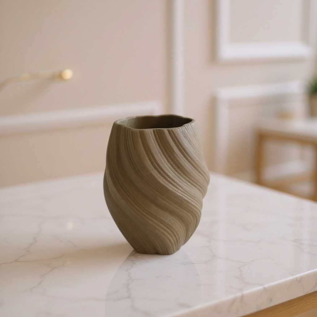 Pot à fleurs grand modèle - Vert