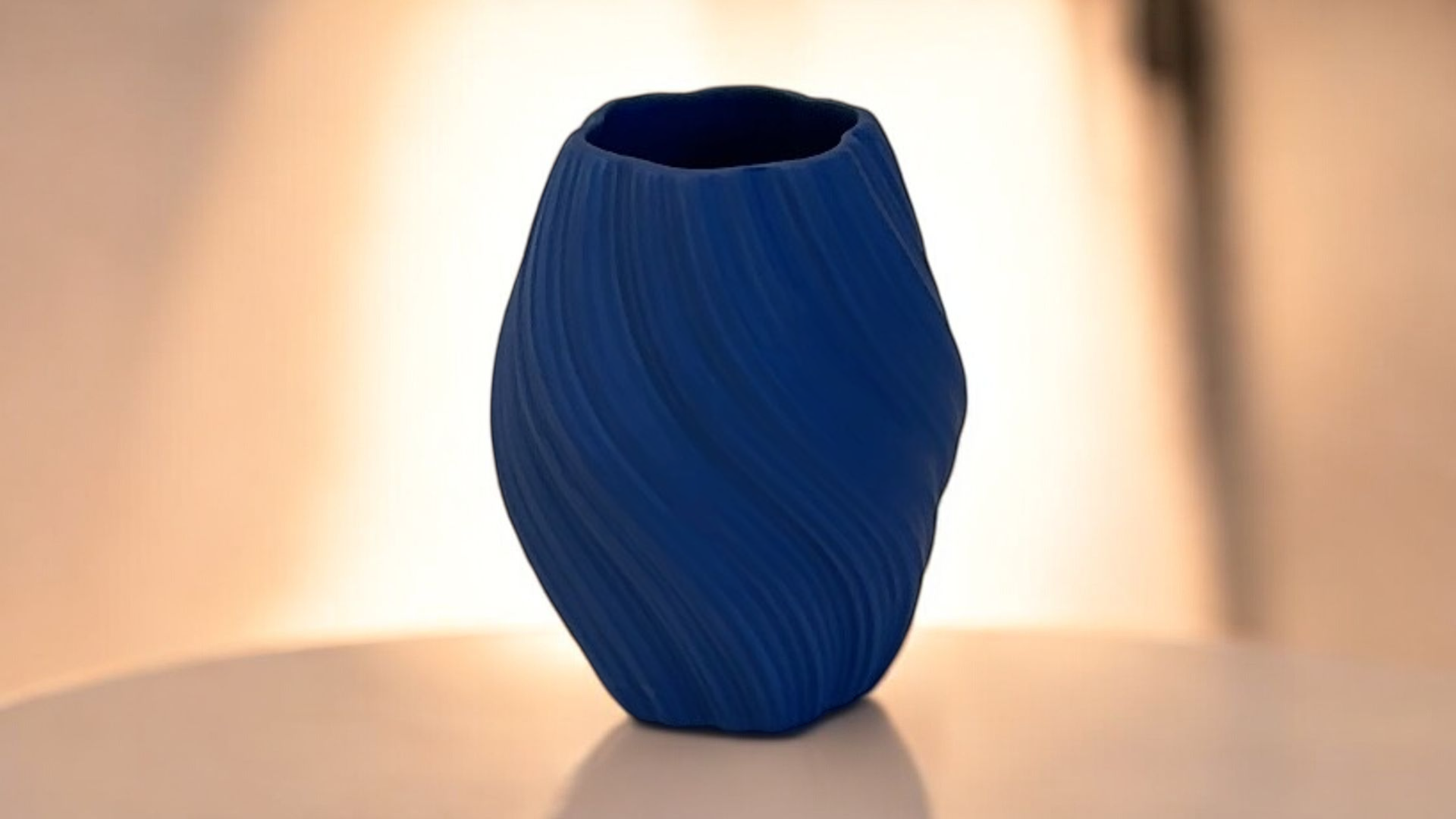 Pot à fleurs petit modèle - Bleu