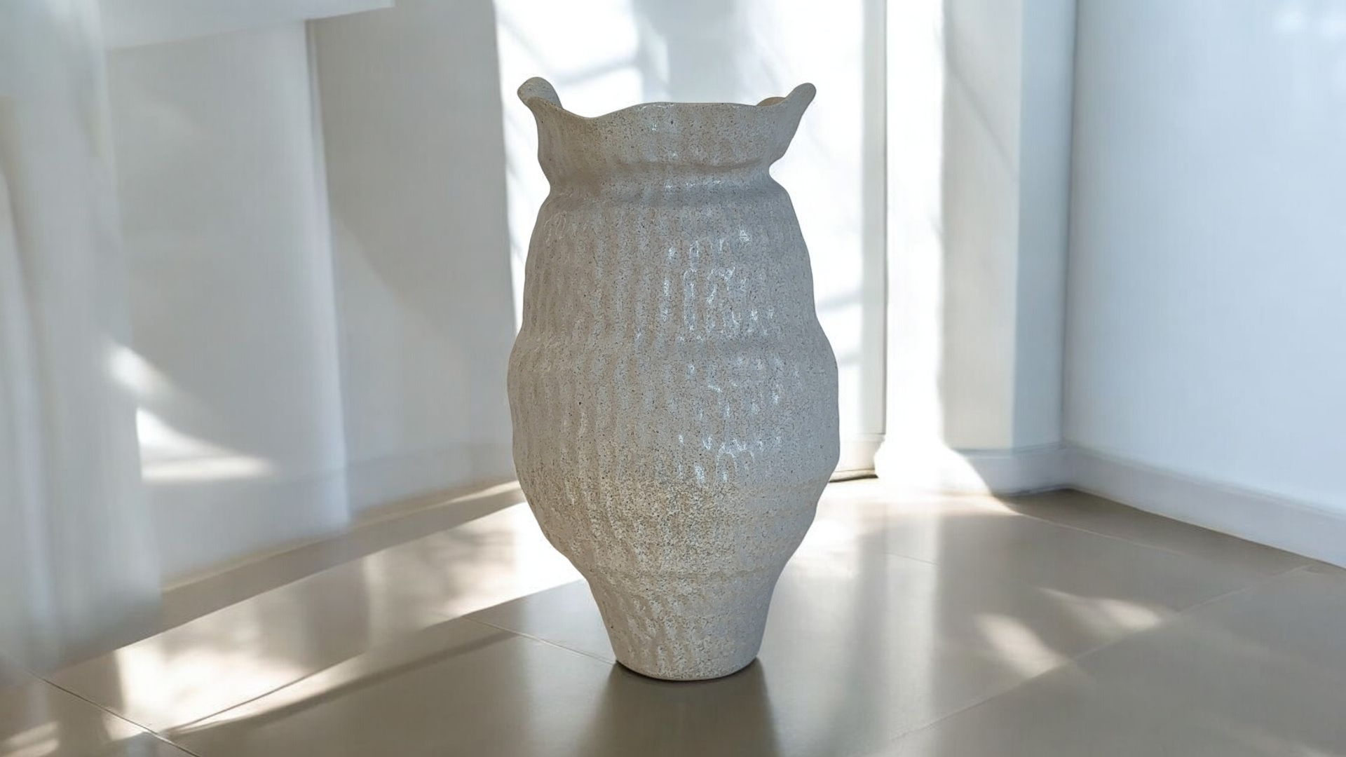 Vase blanc - Grande taille