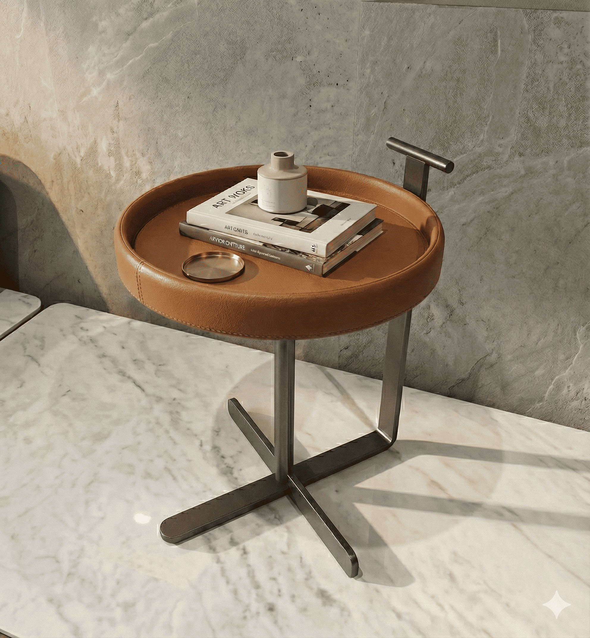 Table d'appoint ronde